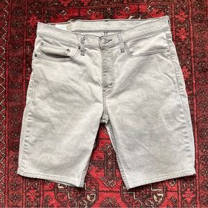 Levi's 511 Light Gray Jorts Men’s Size 34